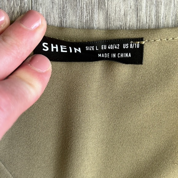 Shein Green Dress Size L - Picture 2 of 6